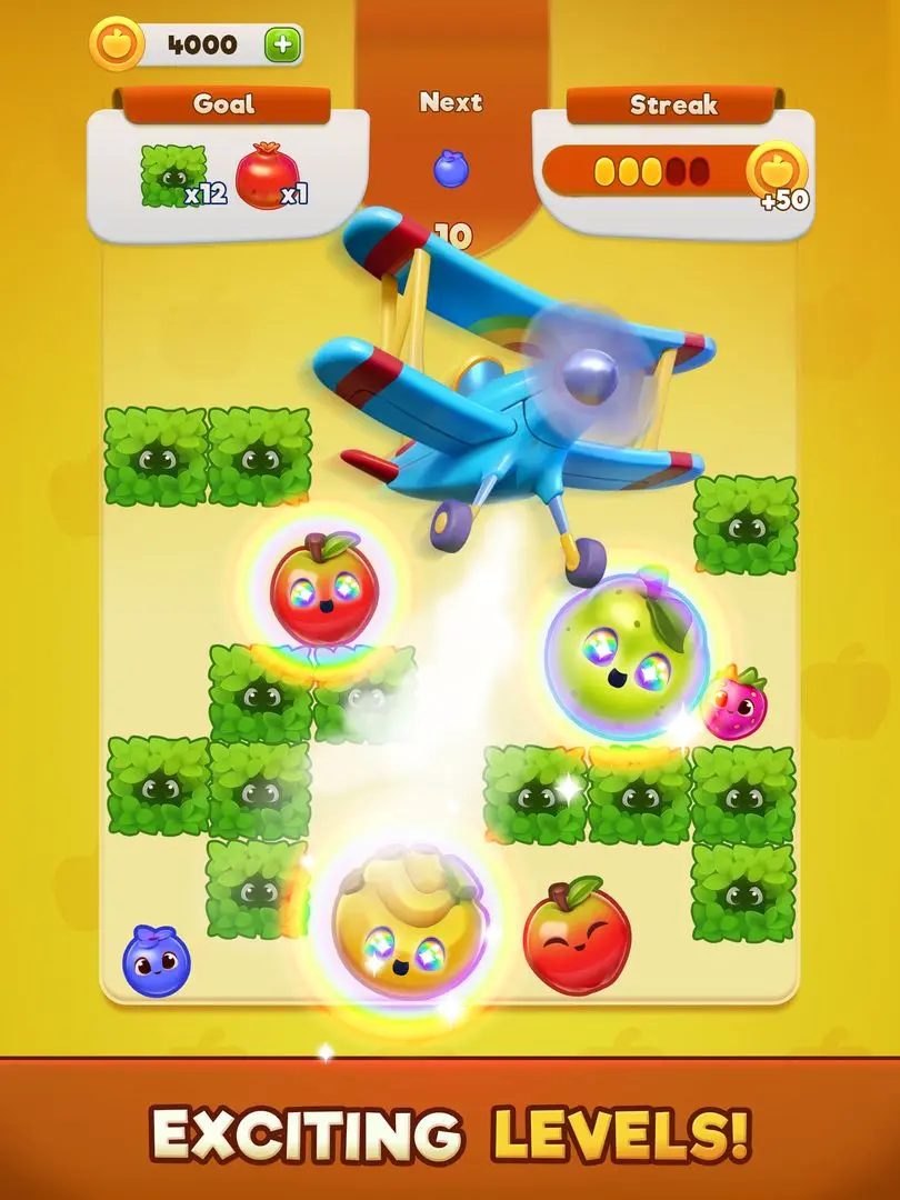 FruitFall! — Exciting levels