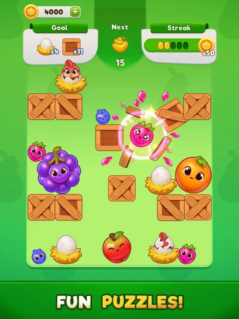 FruitFall! — Fun puzzles